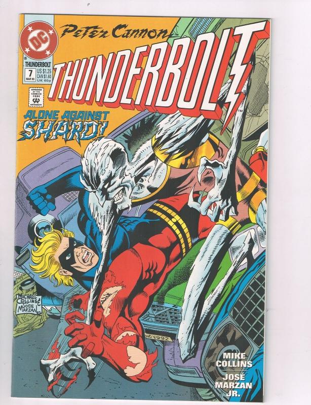 Peter Cannon Thunderbolt (1992) #7 DC Comic Book Shard Evila HH2