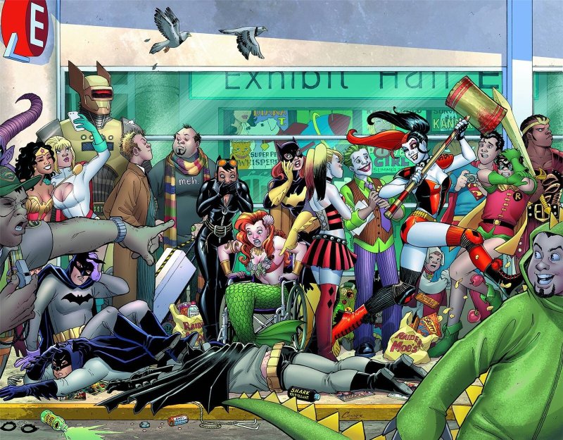 Harley Quinn Invades Comic Con Intl San Diego # DC Comics Comic Book