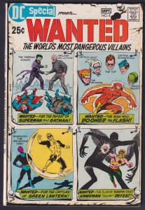 DC Special #8 Wanted VG/FN 5.0 DC Comic - Sep 1970