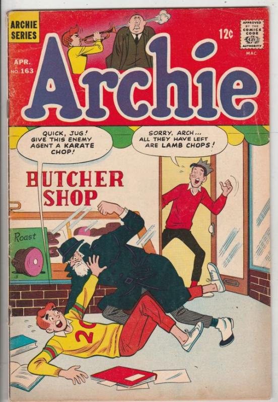 Archie #163 (Apr-66) FN Mid-Grade Archie