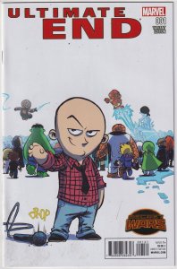 Ultimate End #1 Young Cover (2015) Spider-Man