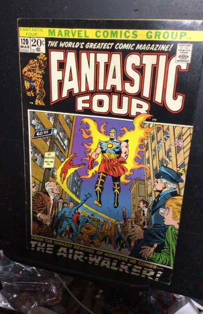 Fantastic Four #120 (1972) 1st Air walker! Mid-grade! VG+ Wow!