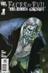 Faces Of Evil: Solomon Grundy #1 VF ; DC | Geoff Johns