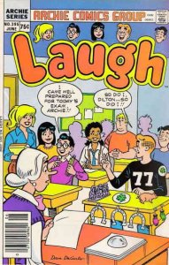 Laugh Comics #395 VG ; Archie | low grade comic June 1986 Good Luck Cover