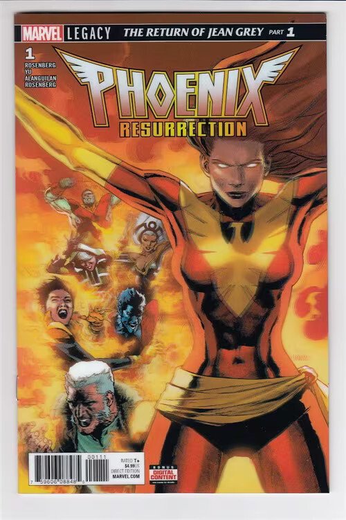 PHOENIX RESURRECTION RETURN JEAN GREY (2018 MARVEL) #1