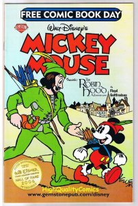 MICKEY MOUSE, FCBD, Promo, Disney, Gottgredson, 2007, NM