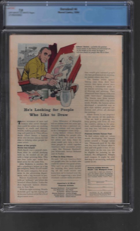 Daredevil #4 (1964) CGC Graded 7.0