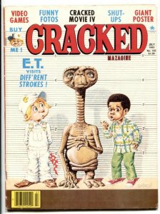 CRACKED Magazine #195 1983- ET- Diff'rent Strokes VG 