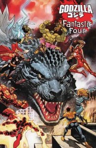 Godzilla Vs. Fantastic Four #1 Marvel Leinil Francis Yu Variant Cover C NM