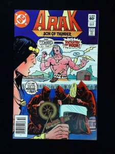Arak Son Of Thunder #14  Dc Comics 1982 Vf+ Newsstand