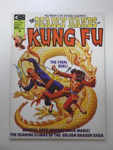 The Deadly Hands of Kung Fu #18 (1975) Beautiful VF+ Condition!