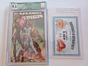 Uncanny X-men #1 - signed J Scott Campbell Cover - 2016 - CGC 9.6