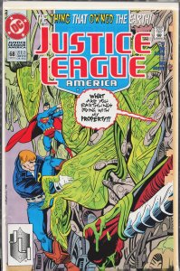 Justice League America #68 (1992) Superman
