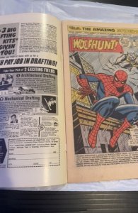 The Amazing Spider-Man #125 (1973)manwolf strikes again see description