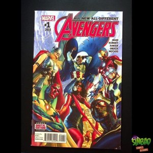 All-New, All-Different Avengers, Vol. 1 1A Debut of New Avengers team, Debut of
