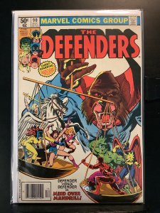 The Defenders #90 Newsstand Edition (1980)