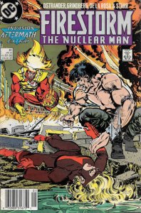 Firestorm, the Nuclear Man #81 (Newsstand) FN ; DC | Invasion Aftermath Extra