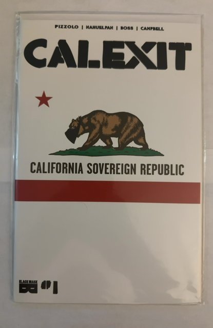 Calexit #1 Variant Cover (2017)