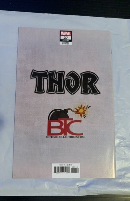 Thor #27 Suayan Virgin Cover (2022) venom/Thor