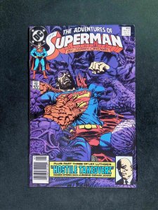 Adventure of Superman #454  DC Comics 1989 VF- NEWSSTAND