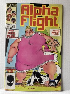 Alpha Flight #22 1st Appearance Pink Pearl