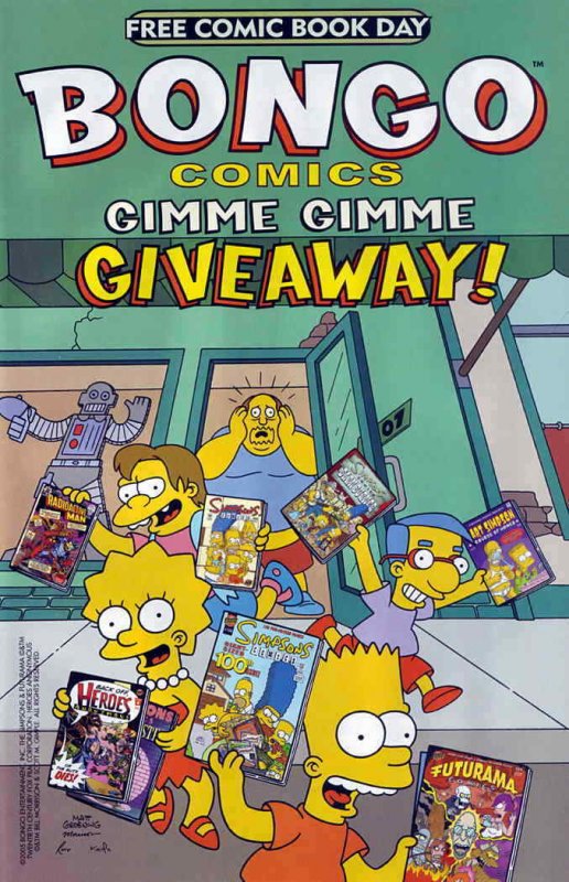 Bongo Comics Gimme Gimme Giveaway! FCBD #2005 VF; Bongo | save on shipping - det