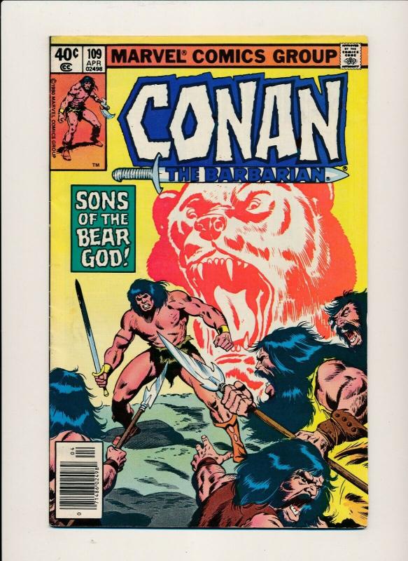 Marvel LOT OF 10-CONAN THE BARBARIAN #83--88,90,108-110 G/VG (PJ119)
