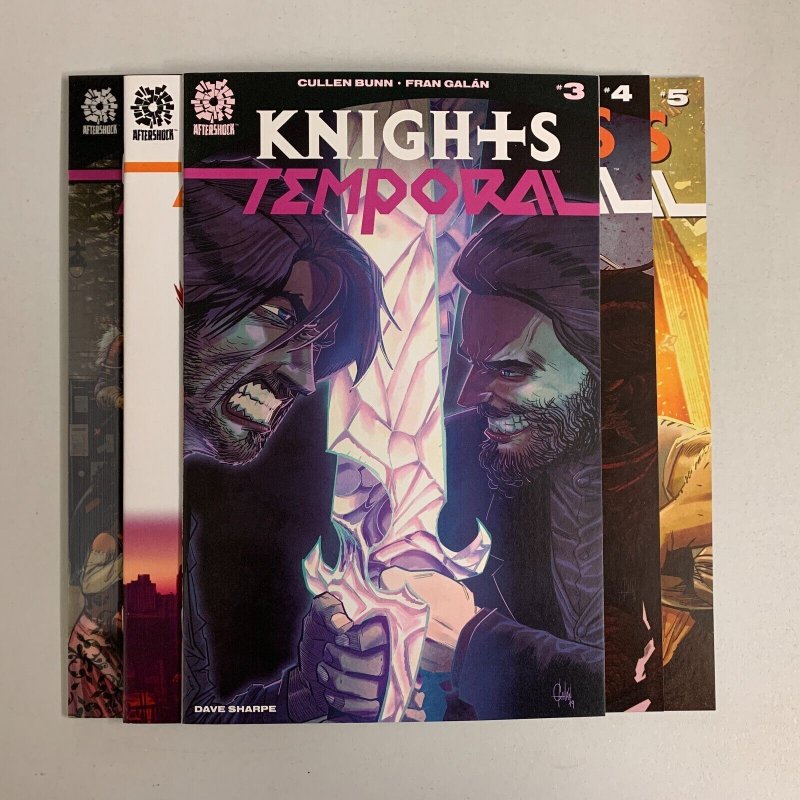 Knights Temporal #1-5 Set (Aftershock 2019) 1 2 3 4 5 Cullen Bunn (9.0+) 