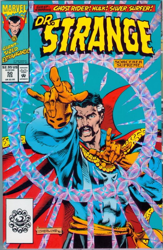 Dr. Strange #50  Heavier cover stock.  Nice!