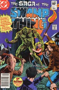 Saga of the Swamp Thing, The #1 (Newsstand) VF; DC | save on shipping - details