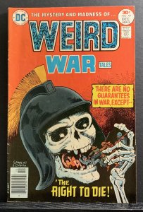 Weird War Tales #49 (1976) Jack Sparling Cover Newsstand