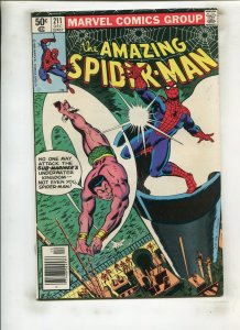 AMAZING SPIDER-MAN #211 (6.5) NEWSSTAND!! 1980