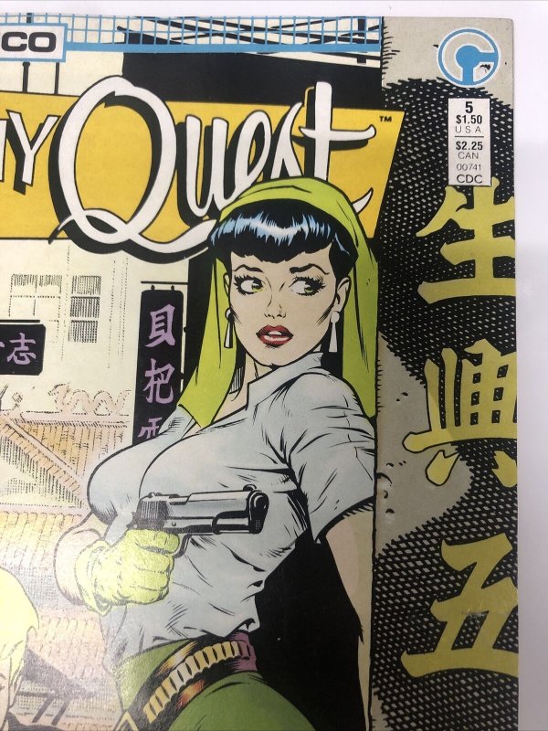 Jonny Quest (1986) # 5 (FN/VF) Variant Cover  • Dave Stevens • Messner-Loebs