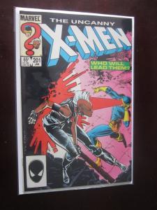 Uncanny X-men #201 Direct - 8.5 - 1986