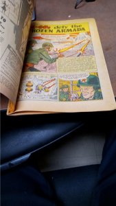 ATOM AGE COMBAT #4 golden age 1952 ST JOHN PUBLISHING SCARCE atomic war comics