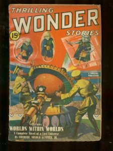 THRILLING WONDER STORIES MARCH 1940 LOST UNIVERSE STORY VG