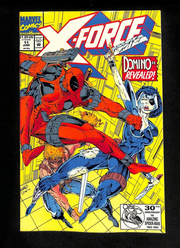 X-Force #11 Deadpool! 1st Appearance Domino!