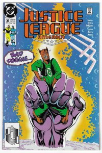 Justice League America #36 Direct Edition (1990)
