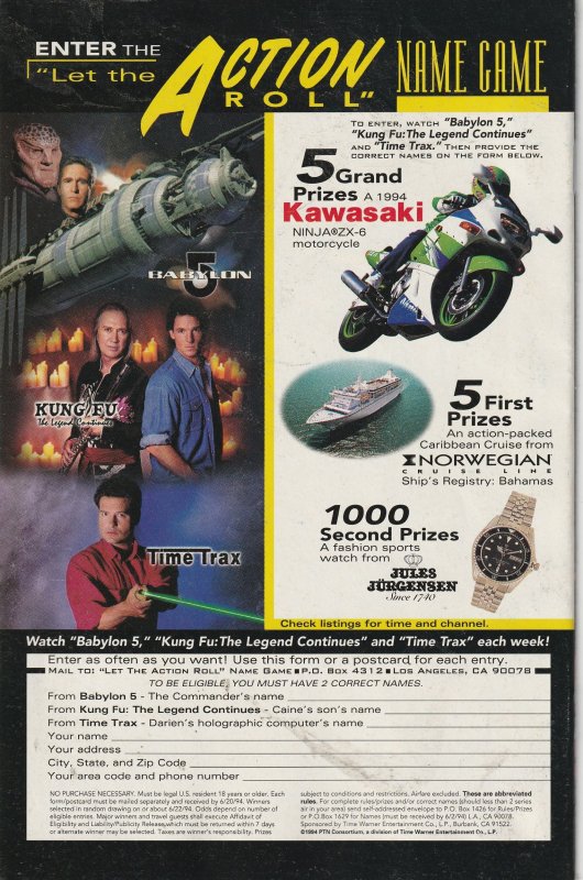 Huntress #2 Direct Edition (1994)