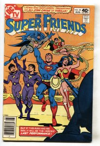 Super Friends #35 1980-comic book-Wonder Twins-DC