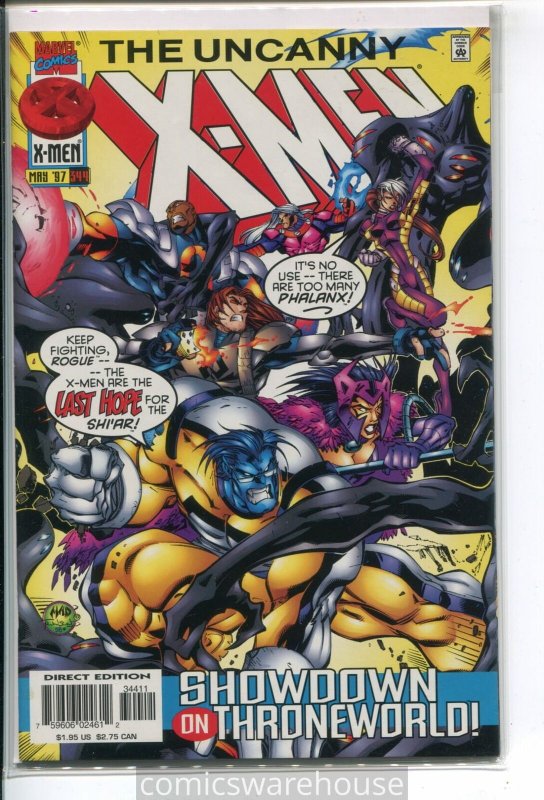 UNCANNY X-MEN (1963 MARVEL) #344 NM A79142