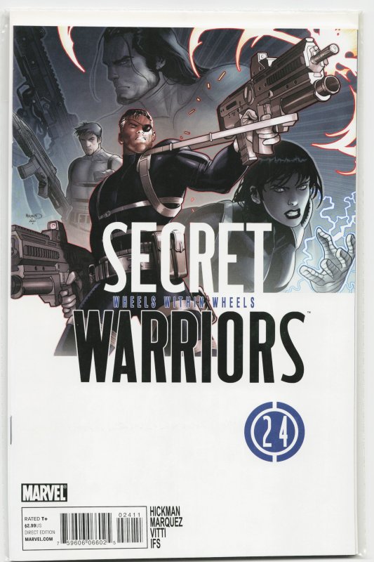 Secret Warriors #24 (2011) Nick Fury