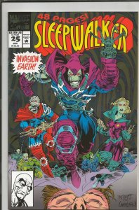 Sleepwalker #25 ORIGINAL Vintage 1993 Marvel Comics