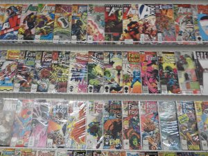 Huge Lot 120 Comics W/ Avengers, Fantastic Four, Blue Beetle+ Avg VF- Condition!