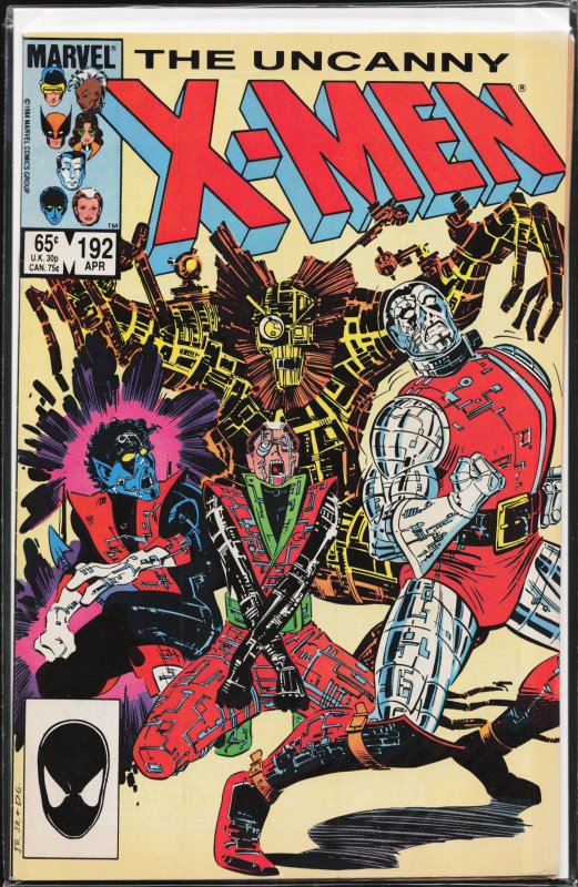 The Uncanny X-Men #192 (1985) X-Men