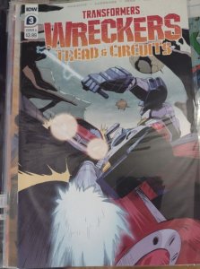 TRANSFORMERS wreckers tread & circuts # 3  2021     IDW