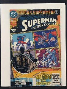 Action Comics #689 Key Issue 1st Superman Black Suit