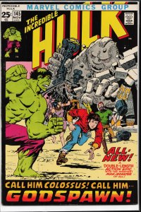 The Incredible Hulk #145 (1971) Hulk