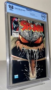 Spawn #4 - Key Comic & 1st Cover Appearance of Violator - CBCS 9.8 - New Slab!