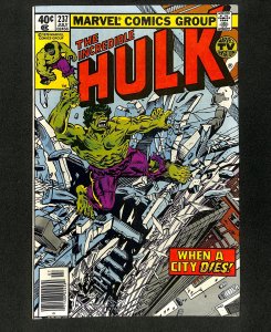 Incredible Hulk (1962) #237 Newsstand Variant Machine Man Appearance!